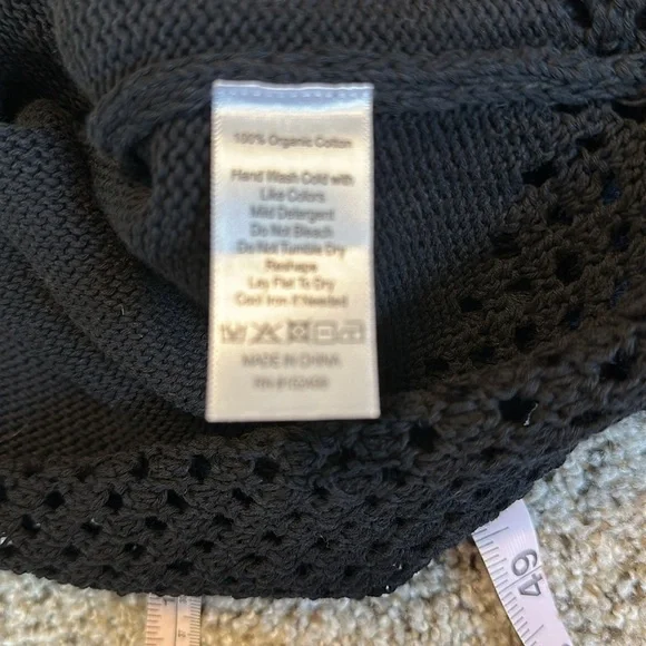 NWT Amour Vert 100% Organic Cotton Alizee Skirt, Medium, Black - Picture 8 of 8